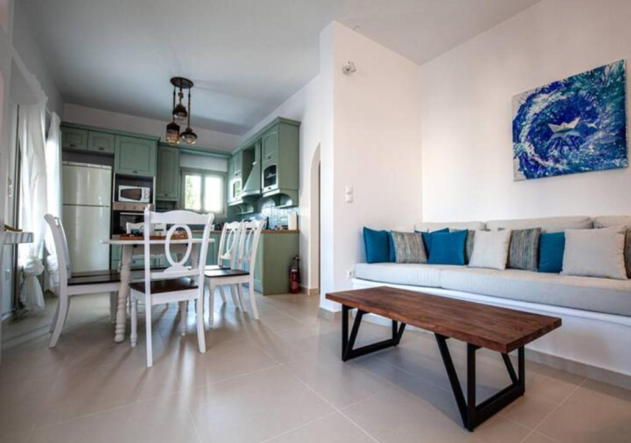 Dafnes Villa 1 Private Pool Perivolos Zewnętrze zdjęcie